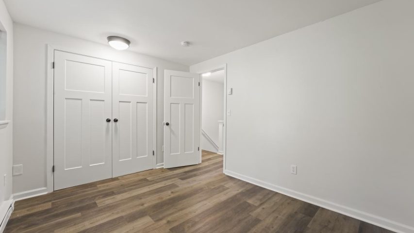 Interior view of the renovated 2-bedroom rental apartment at 255 Main St in the Village of Corinth, NY with updated finishes and comfortable living space.