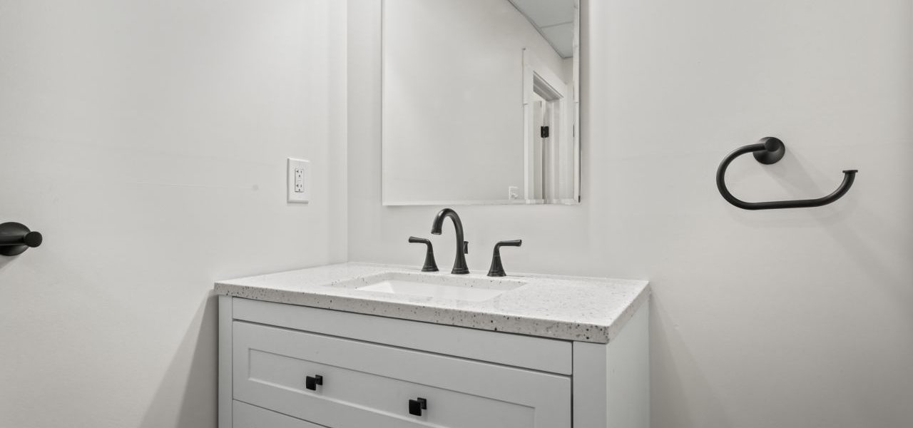 Interior view of a warm and stylish 1-bedroom apartment at 33 Franklin St #2 in downtown Saratoga Springs, NY with updated finishes and walkable access to shops and dining.