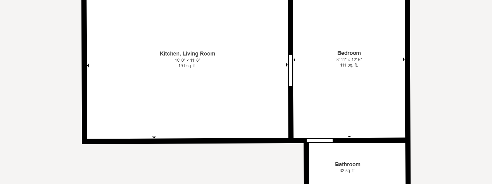 Modern apartment for rent at 35 Saratoga Ave #4 in South Glens Falls, NY