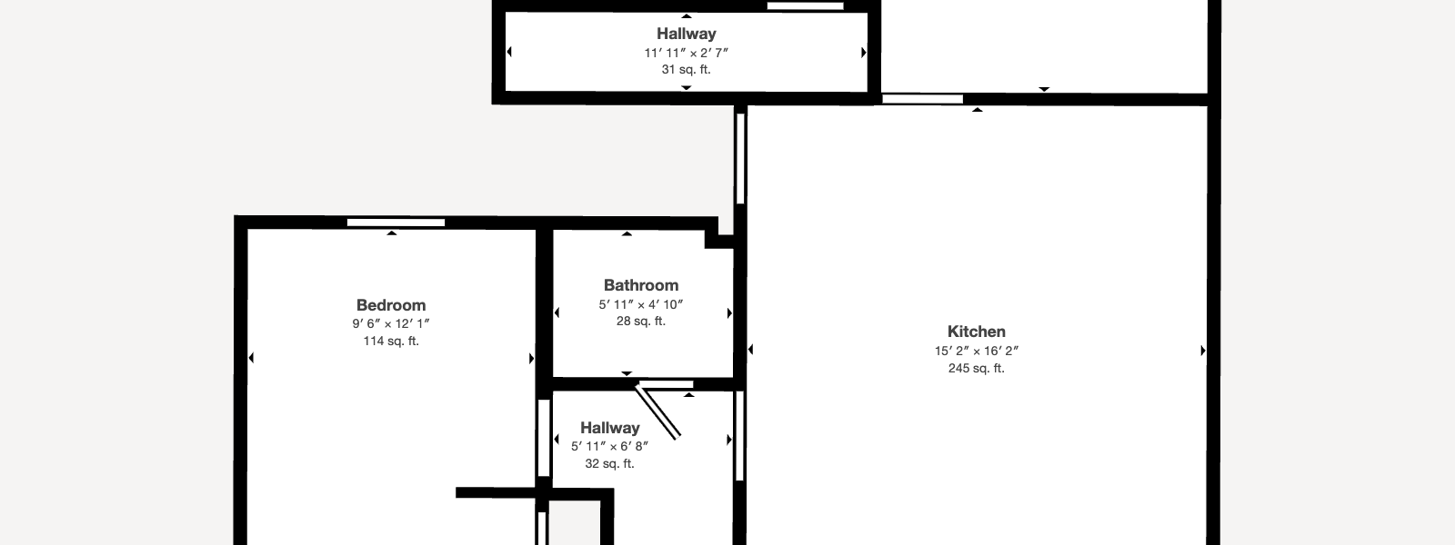 Interior view of a charming 2-bedroom apartment at 58 Lincoln Ave #1 in Saratoga Springs, NY, near downtown shops and dining.