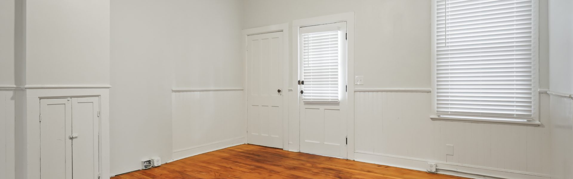 Interior view of a stylish 2-bedroom apartment at 58 Lincoln Ave #4 in Saratoga Springs, NY, featuring updated finishes near downtown.