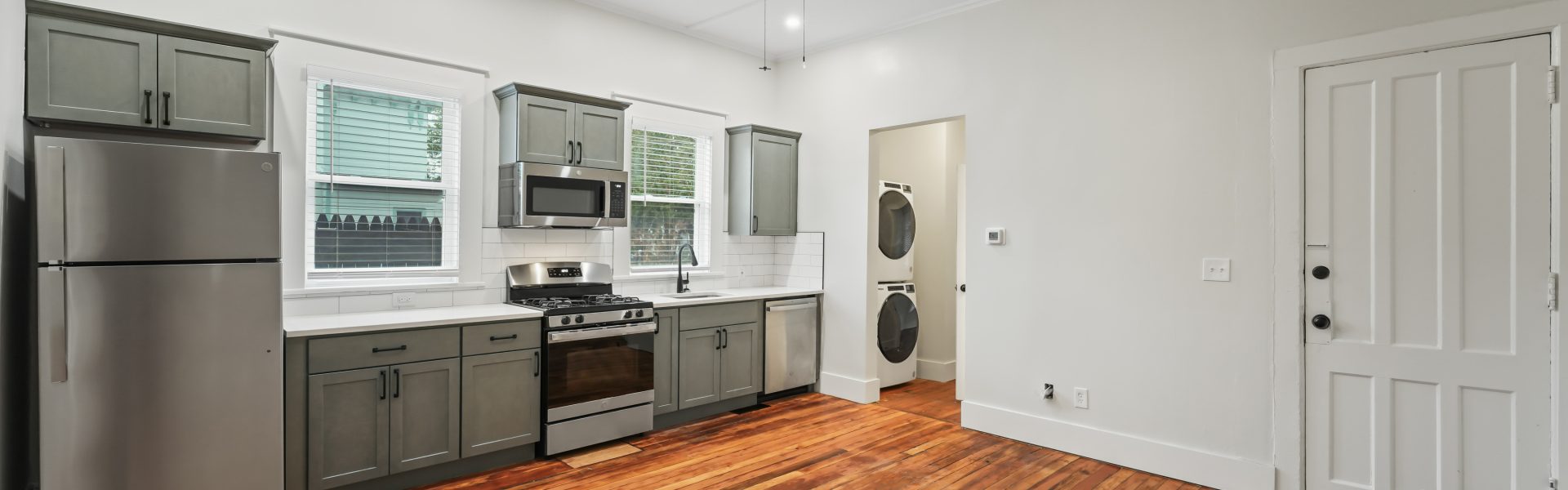 Interior view of a charming 2-bedroom apartment at 58 Lincoln Ave #1 in Saratoga Springs, NY, near downtown shops and dining.