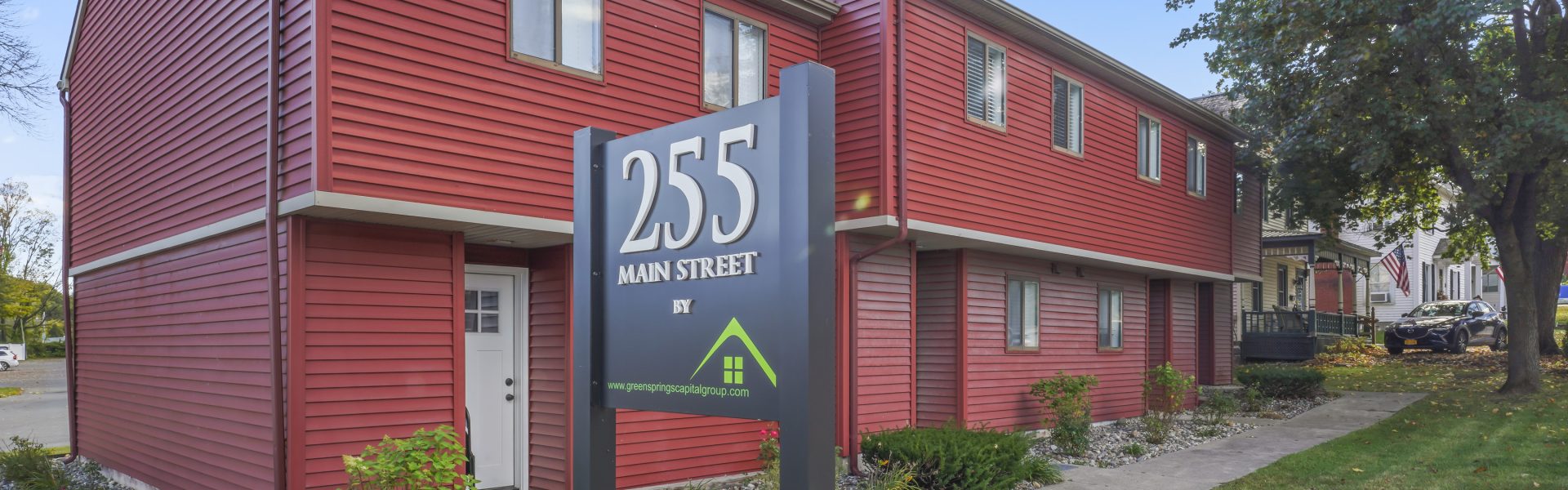 Corinth Apartments for rent in Saratoga County NY with renovated 1-bedroom interiors managed by Green Springs Property Management.