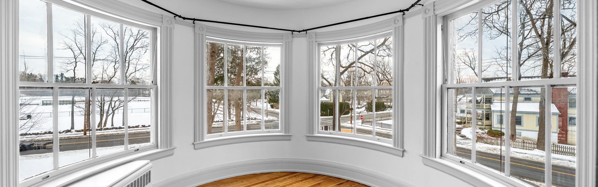 Skidmore Mansion Apartments Saratoga Springs NY with renovated interiors managed by Green Springs Property Management.
